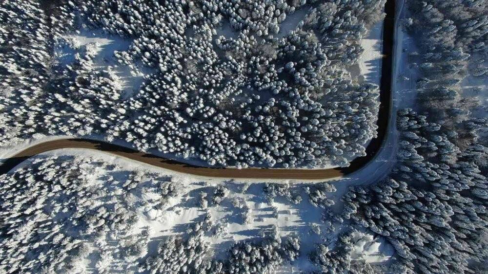 Uludağ’da kartpostallık görüntüler