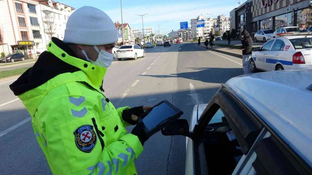 Karadeniz Sahil Yolu’nda ‘drone’ destekli trafik denetimi
