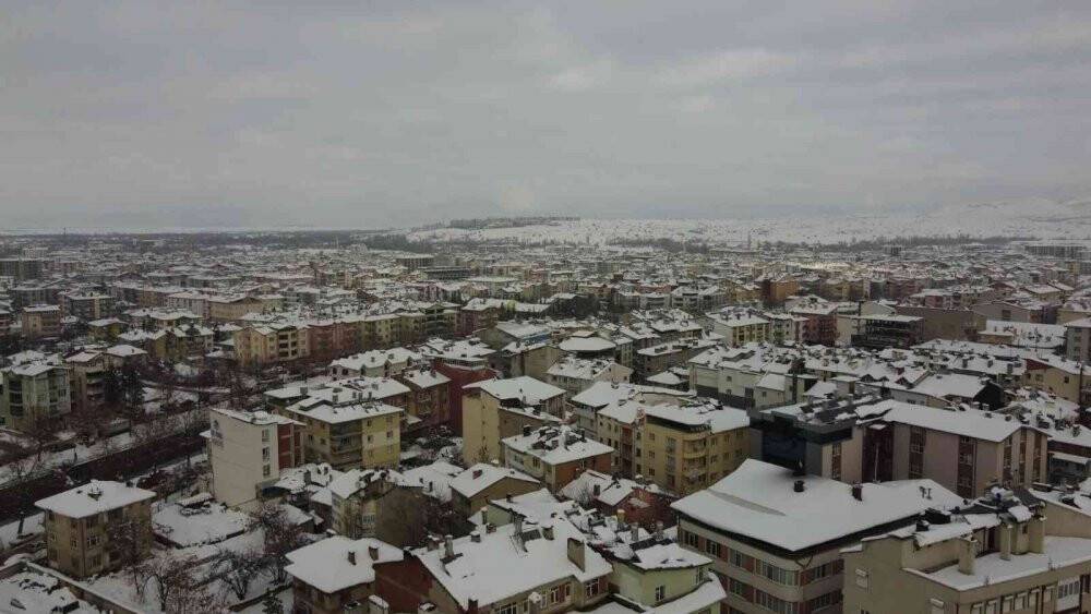Beyşehir buz kesti