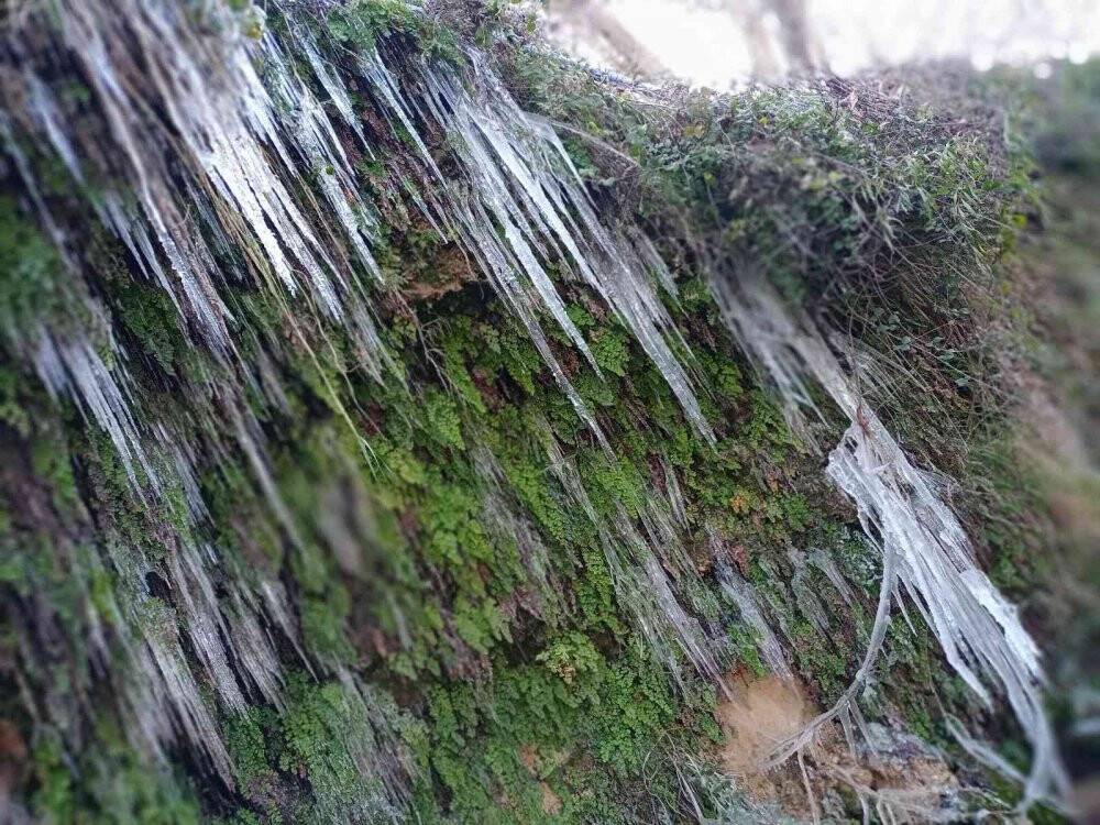 Güney şelalesi buz tuttu