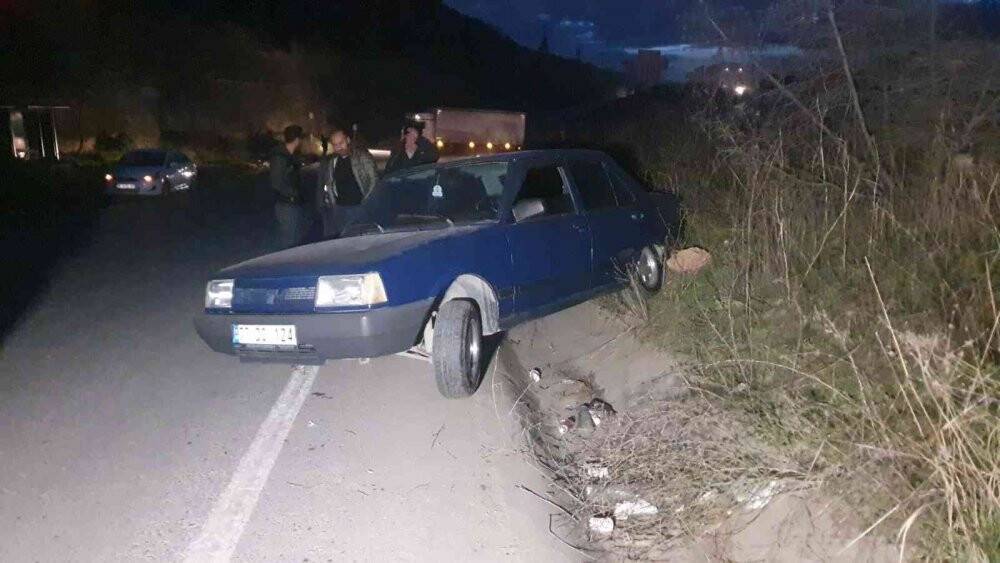 Araç kullanırken kalp krizi geçirip kaza yapan şahıs hayatını kaybetti