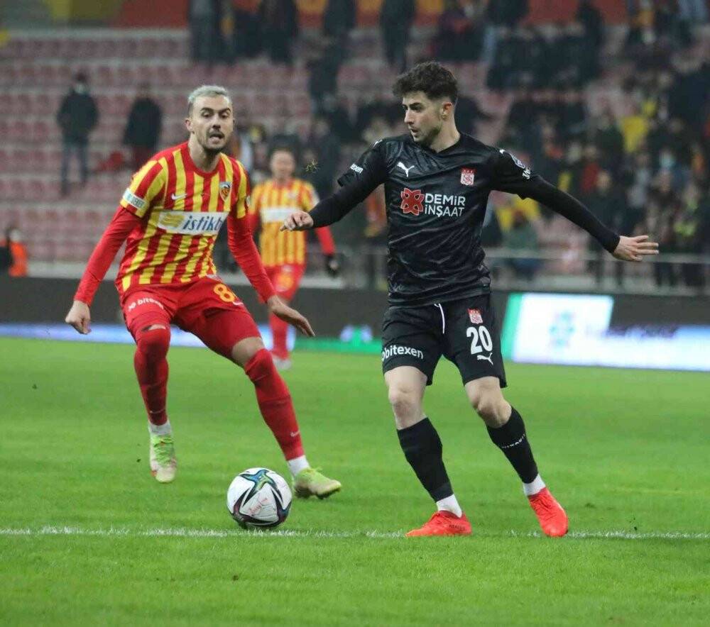 Sivasspor’un 5 maçlık serisi sona erdi