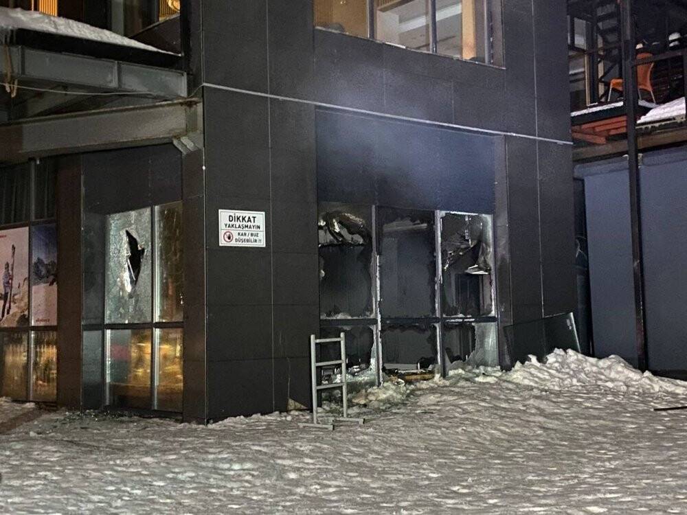 Uludağ’da otelde yangın paniği