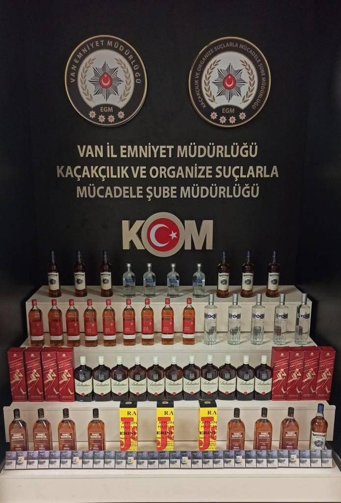 Van’da gümrük kaçakçılığı operasyonu