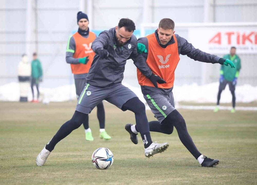Konyaspor’da Ümraniyespor maçı hazırlıkları başladı