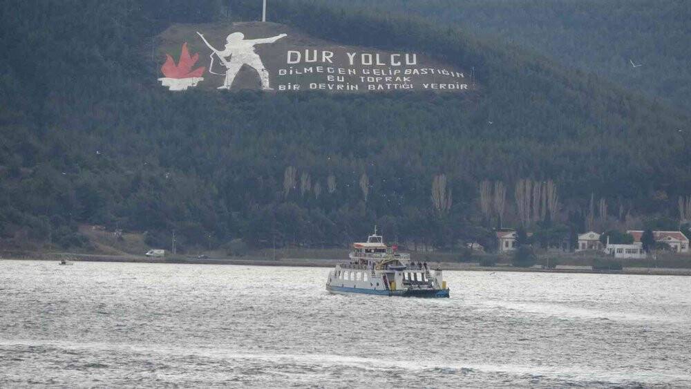 Gökçeada seferlerine fırtına engeli