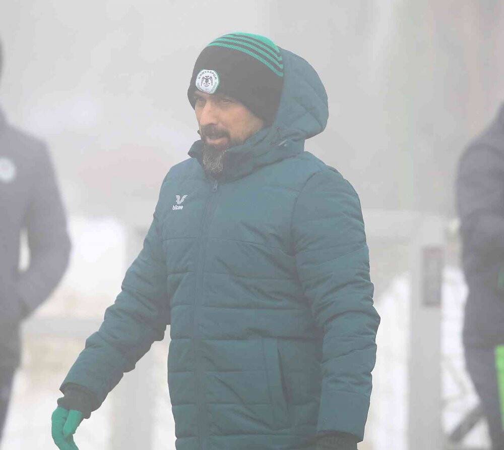Konyaspor, Ümraniyespor maçı hazırlıklarını tamamladı