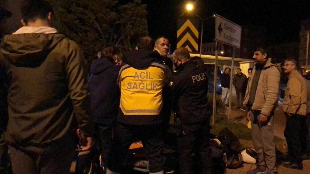 Sinop’ta motosiklet kazası: 1 yaralı