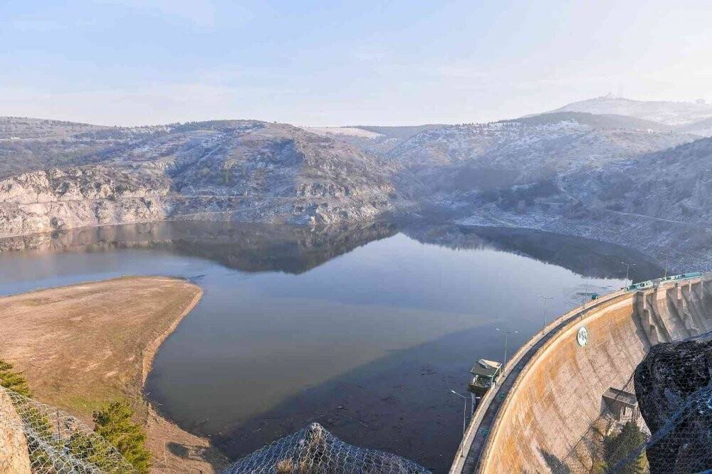 Çubuk-1 Barajı 27 yıl sonra tekrar su tutmaya başladı