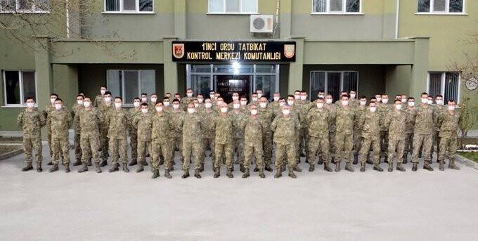 MSB: “1’inci Ordu Tatbikat Kontrol Merkezi Komutanlığında ‘Bilgisayar Destekli Komuta Yeri Tatbikatı’ icra edildi”