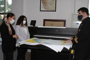 MSB: “Uygulamalı Deniz Hukuku Eğitimi Seyir Hidrografi ve Oşinografi Dairesi Başkanlığında icra edildi”