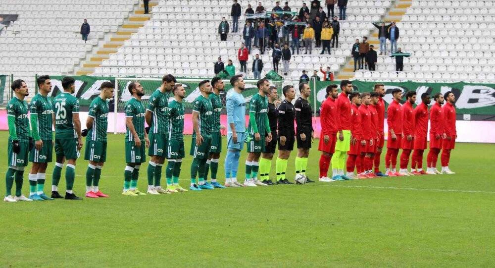 Ziraat Türkiye Kupası: Konyaspor: 0 - Ümraniyespor: 0 (İlk yarı)