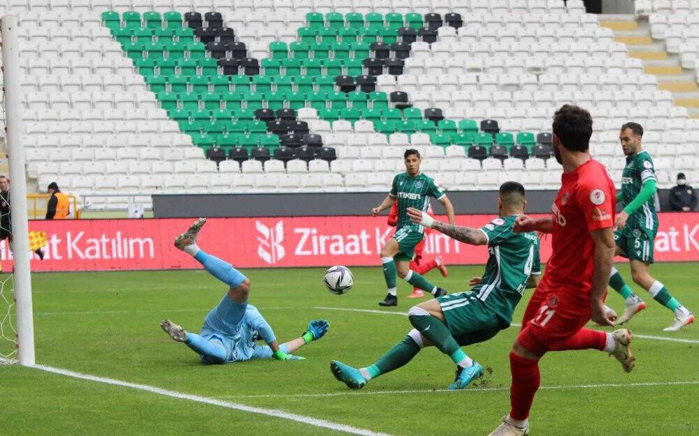 Ziraat Türkiye Kupası: Konyaspor: 0 - Ümraniyespor: 0 (İlk yarı)