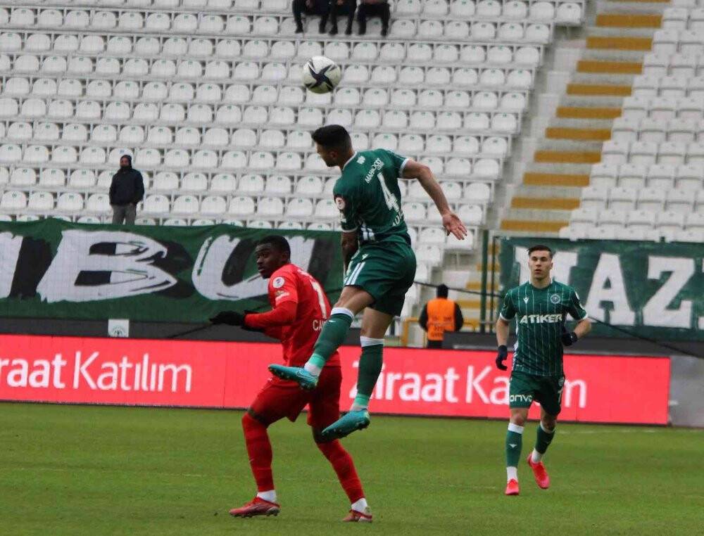 Ziraat Türkiye Kupası: Konyaspor: 0 - Ümraniyespor: 0 (İlk yarı)