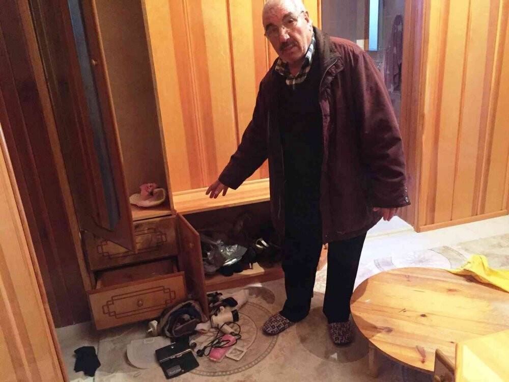 İzne gelen gurbetçi, evinin soyulduğunu görünce hayatının şokunu yaşadı