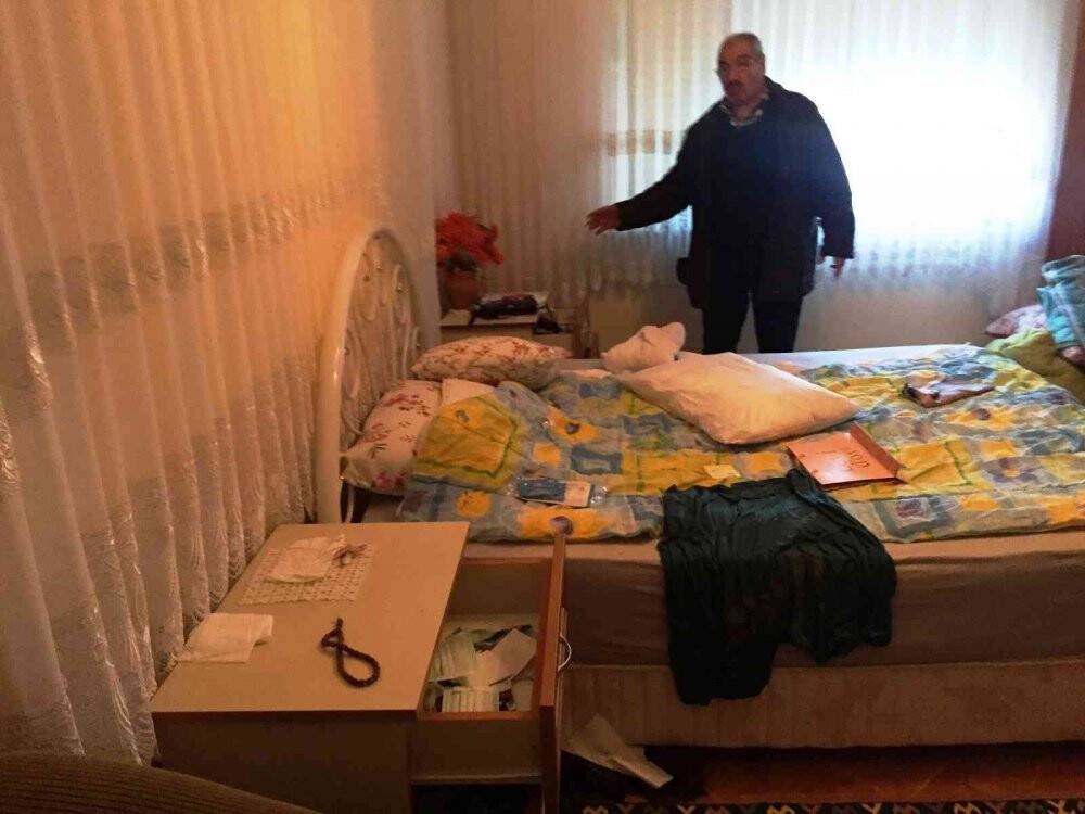 İzne gelen gurbetçi, evinin soyulduğunu görünce hayatının şokunu yaşadı