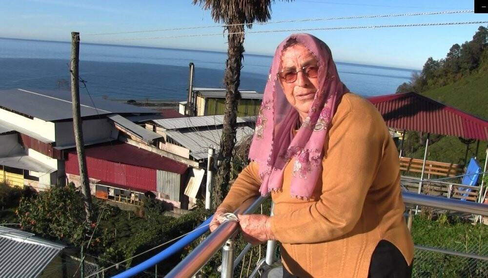 88'lik nine tavuklarını kümese gitmeden yemliyor