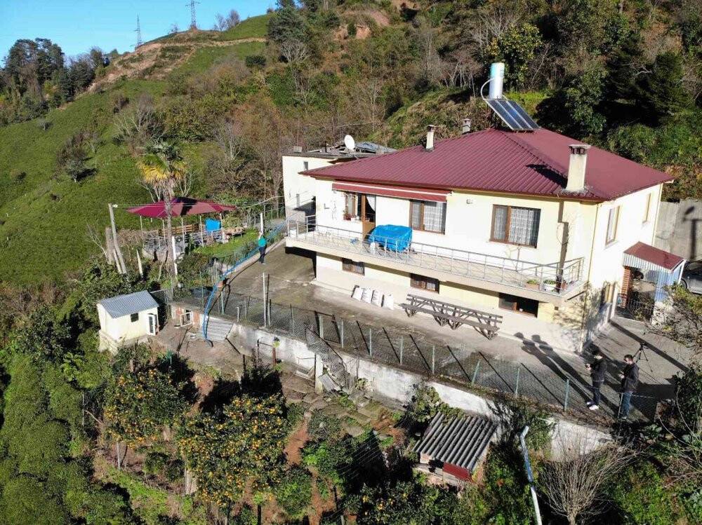 88'lik nine tavuklarını kümese gitmeden yemliyor