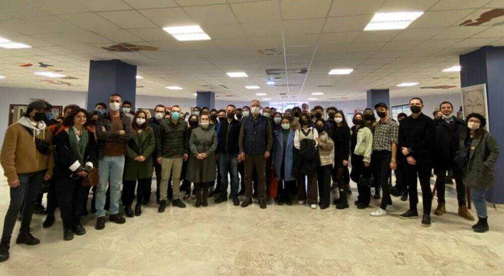 DPÜ GSF öğrencilerinden karma sergi