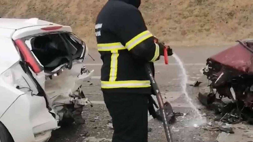 Kırıkkale’de zincirleme trafik kazası: 5 yaralı