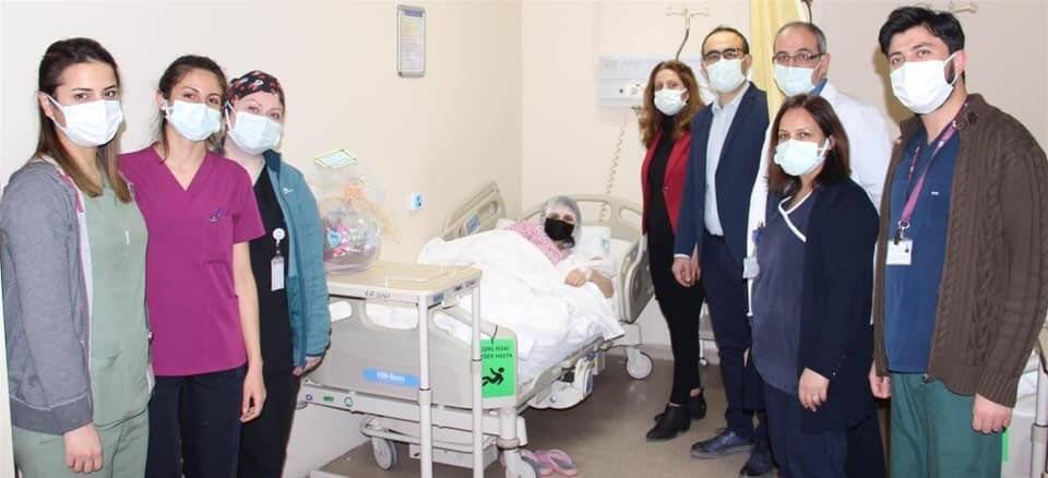 Kütahya’da yeni yılın ilk bebeği Suriye uyruklu Cuvayyıc bebek oldu