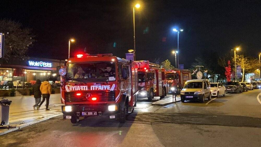 Sarıyer açıklarında balıkçı gemisinde korkutan yangın