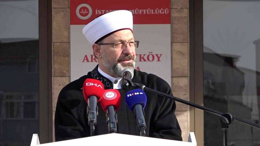 Diyanet İşleri Başkanı Erbaş: Kur’an kursu açmak bizim vazifemiz