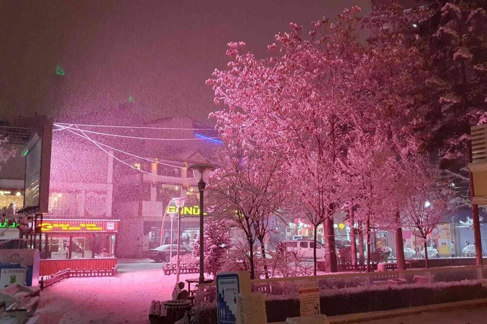 Gümüşhane kar yağışının ardından panayır alanına döndü