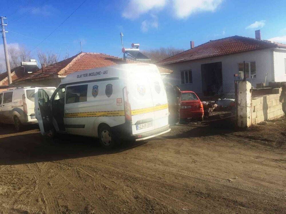 Kulu’da evin bahçesindeki inşaat malzemeleri çalındı