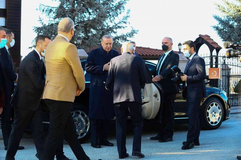 Cumhurbaşkanı Erdoğan ile MHP lideri Bahçeli’nin görüşmesi sona erdi