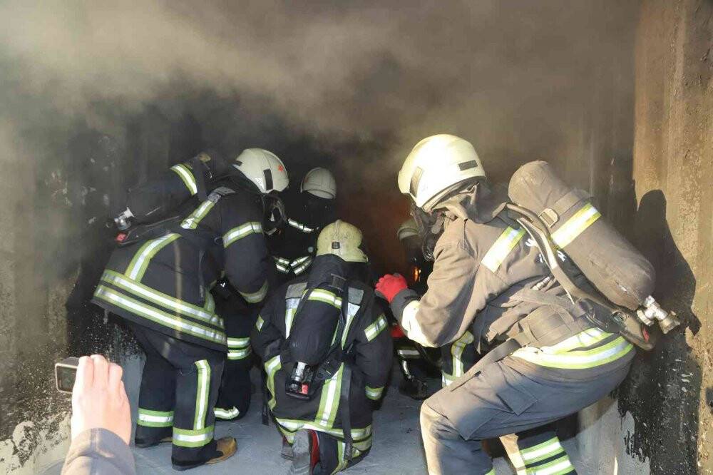 Konya itfaiyesi 2021’de 10 binin üzerinde olaya müdahale etti