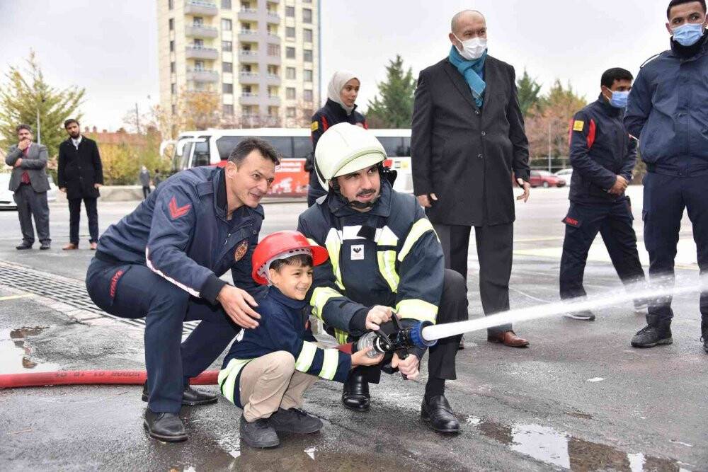 Konya itfaiyesi 2021’de 10 binin üzerinde olaya müdahale etti
