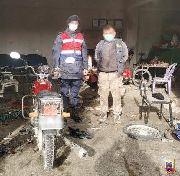 Jandarma, 2021’de motosiklet hırsızlığına karışan bin 426 şüpheliyi yakaladı
