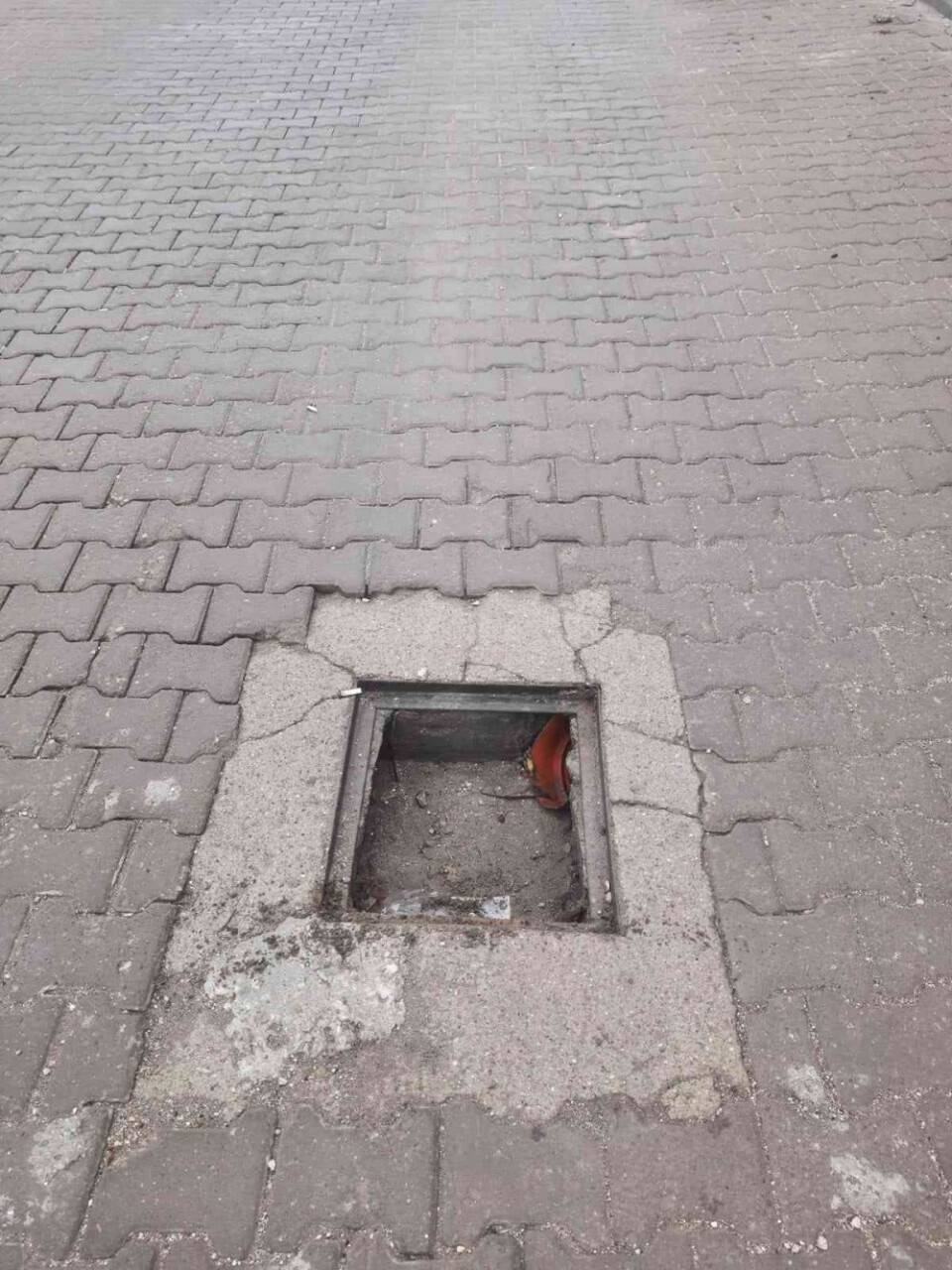 Rögar kapaklarını çalan 6 şüpheli yakalandı