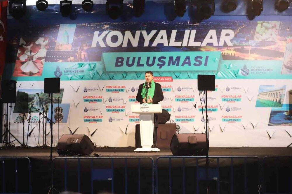 Bakan Kurum ve Başkan Altay İstanbul’daki Konyalılarla buluştu