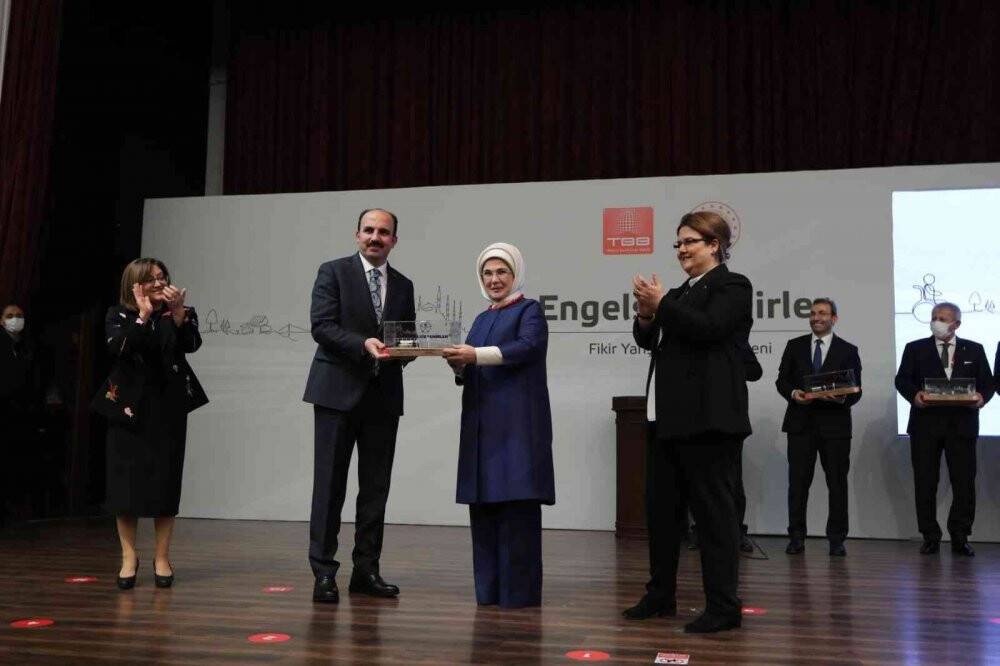 Konya Büyükşehir’in projesine Emine Erdoğan’dan ödül