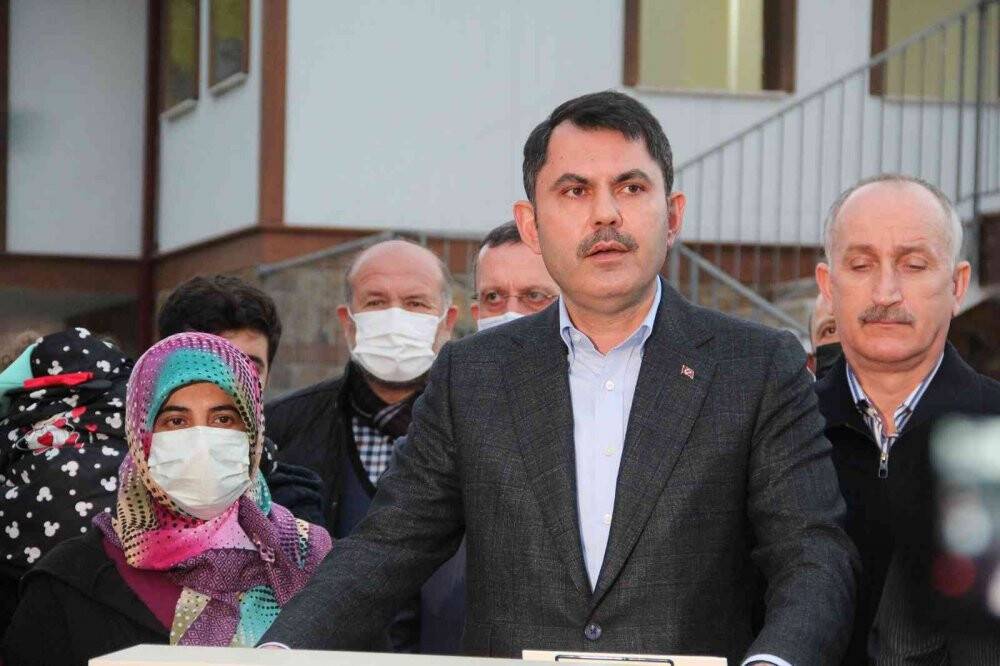 Bakan Kurum: “2-3 ay içinde evler etap etap teslim edilecek”