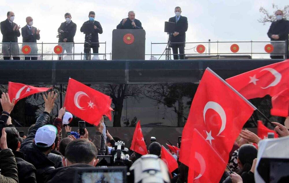 Cumhurbaşkanı Erdoğan, Konya Karaman Hızlı Tren Hattını açtı
