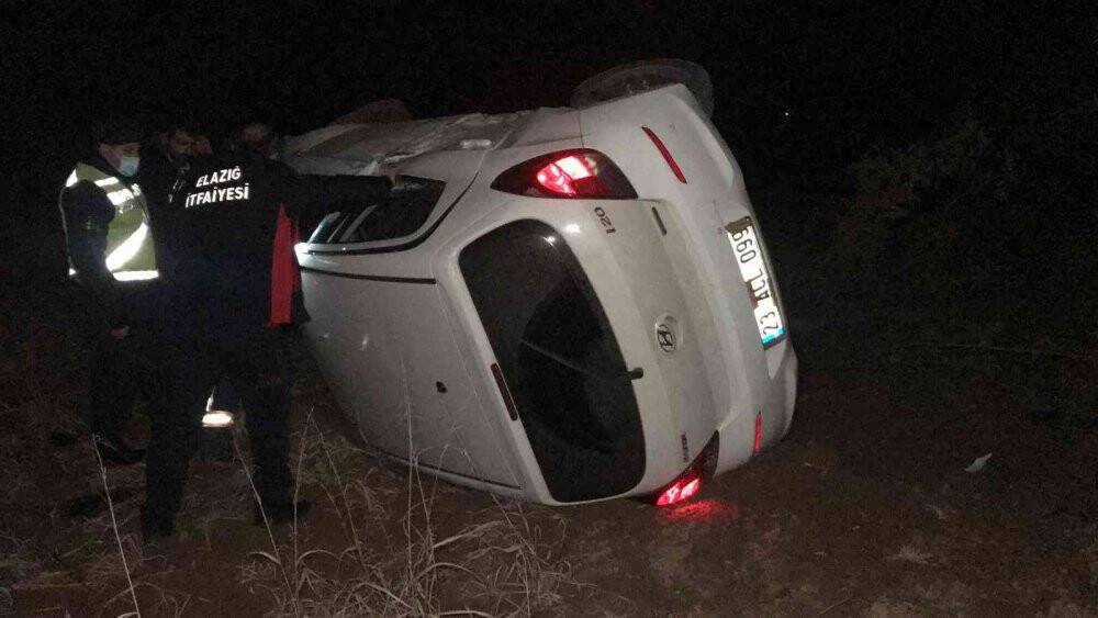 Elazığ’da 2 ayrı trafik kazası: 8 yaralı