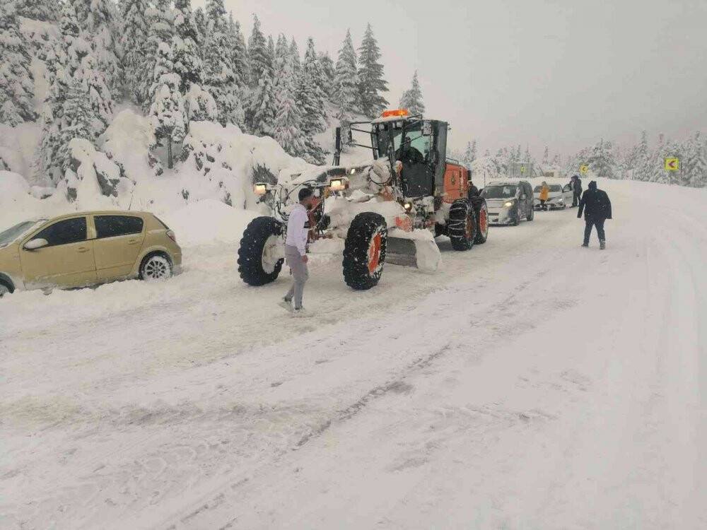 Antalya-Konya karayolunda ulaşım normale döndü