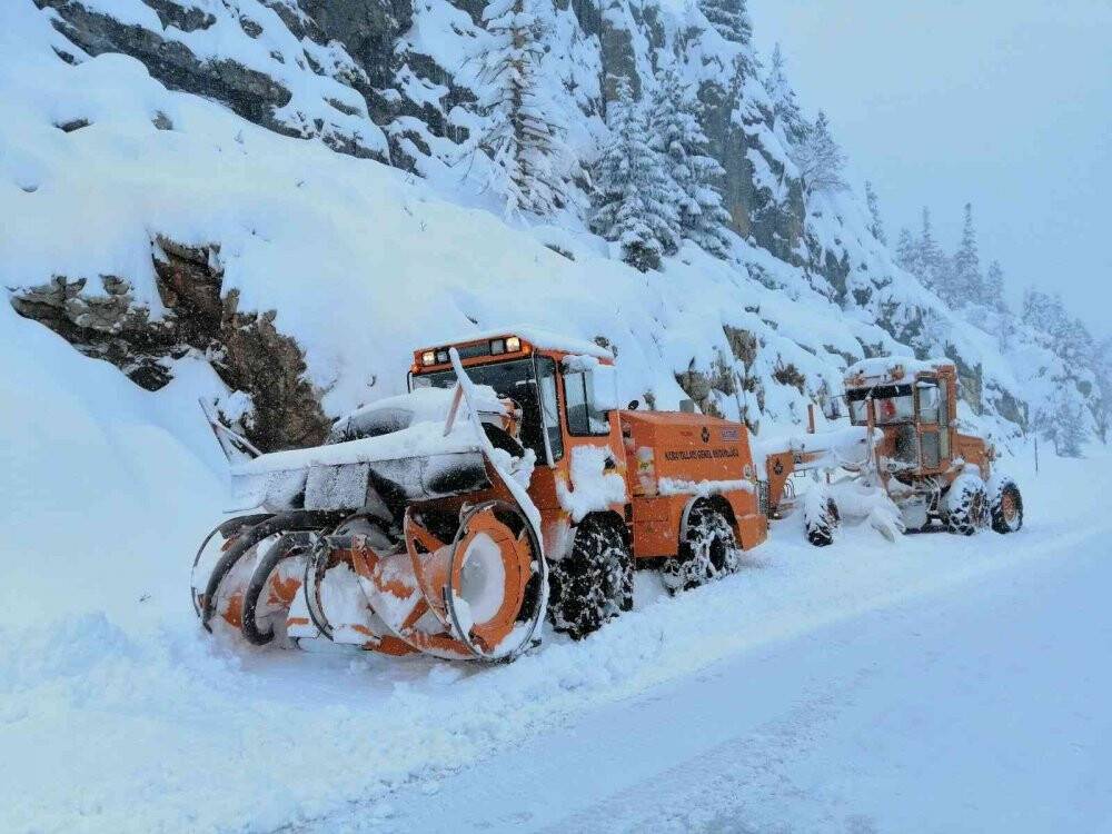 Antalya-Konya karayolunda ulaşım normale döndü