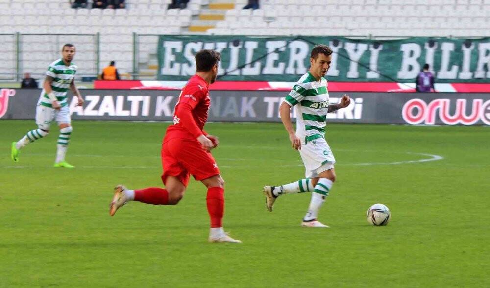 Konyaspor evinde mağlup!