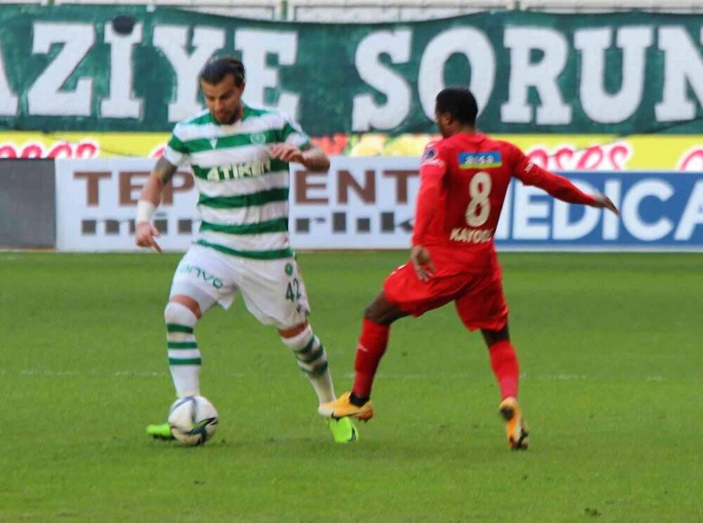 Konyaspor evinde mağlup!