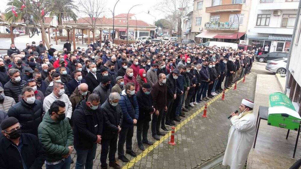Çanakkale’deki feci kazada hayatını kaybeden sürücü defnedildi
