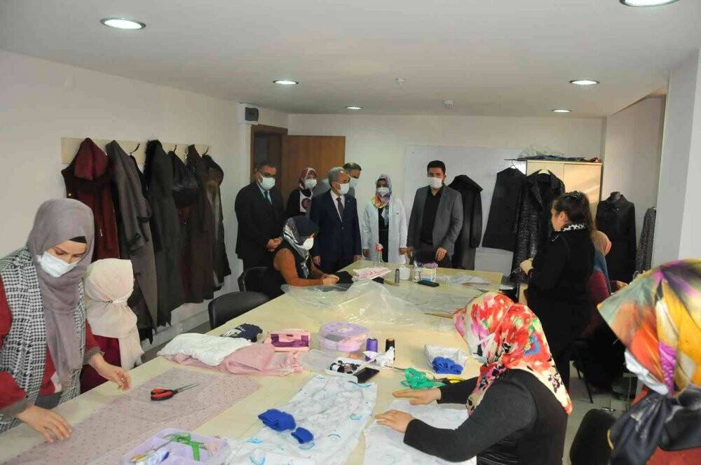 Başkan Akkaya Akşehir KOMEK’i ziyaret etti