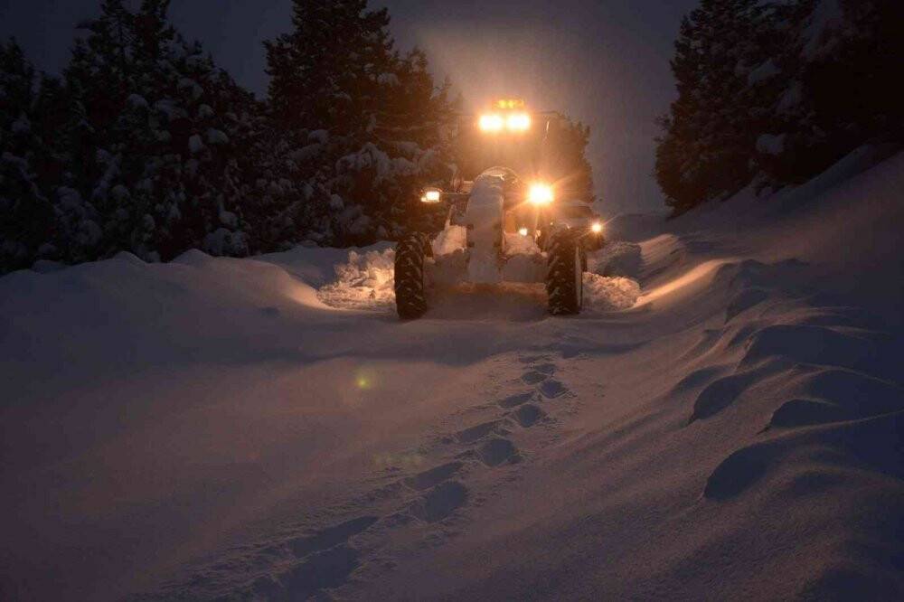 Çameli’de eğitime 1 gün kar tatili verildi