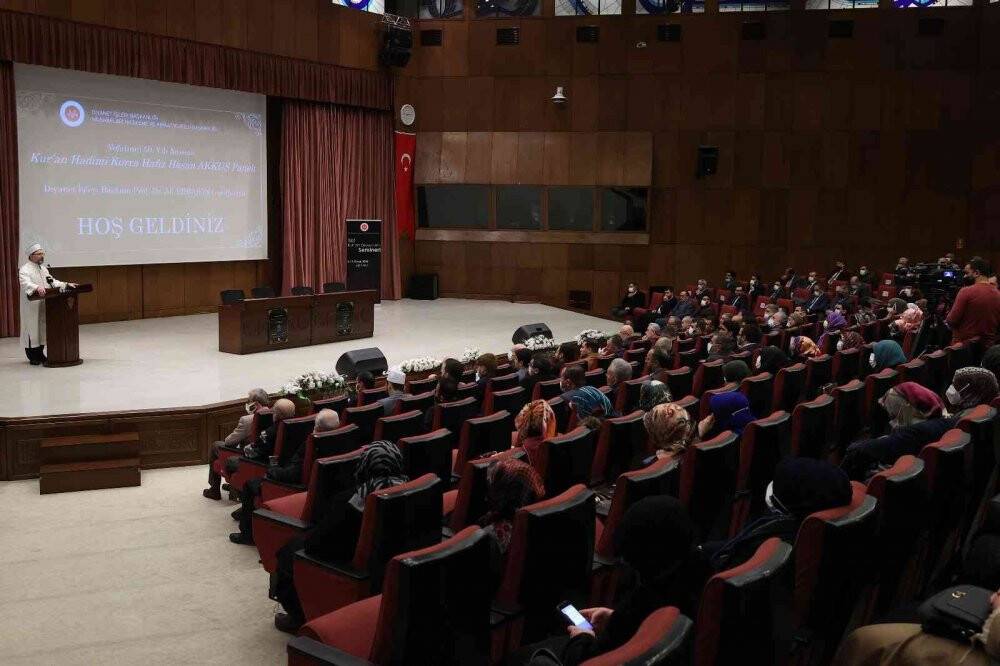 Diyanet İşleri Başkanı Erbaş: “Kur’an-ı Kerim’i en güzel şekilde okumalı, anlamalı, yaşamalıyız”