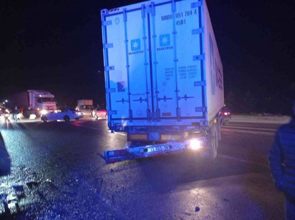 Malatya’da feci kaza: 1 ölü, 4 yaralı