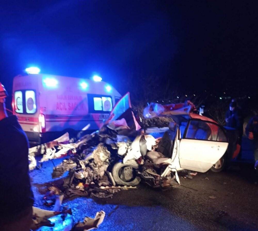 Malatya’da feci kaza: 1 ölü, 4 yaralı