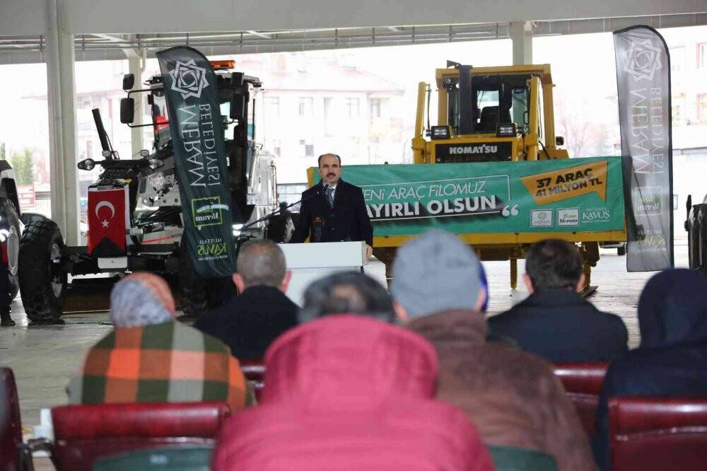 Başkan Kavuş: “Yeni araç filomuz Meram’a hizmet yolunda gücümüze güç katacak”
